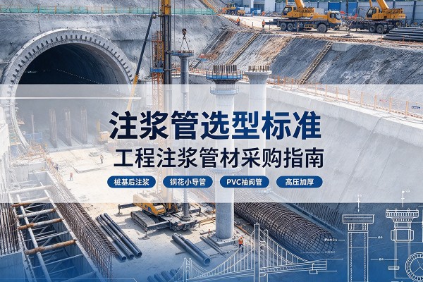 武冈注浆管选型标准