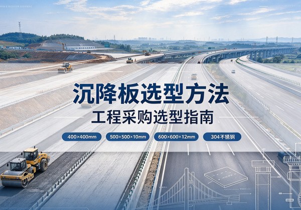 武冈沉降板选择方法