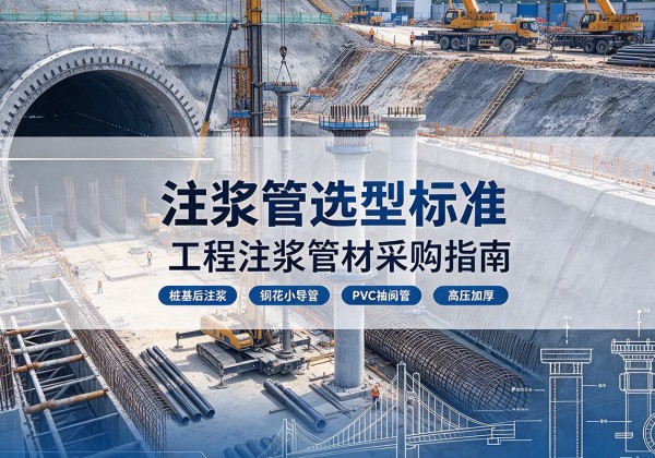 武冈注浆管选型标准